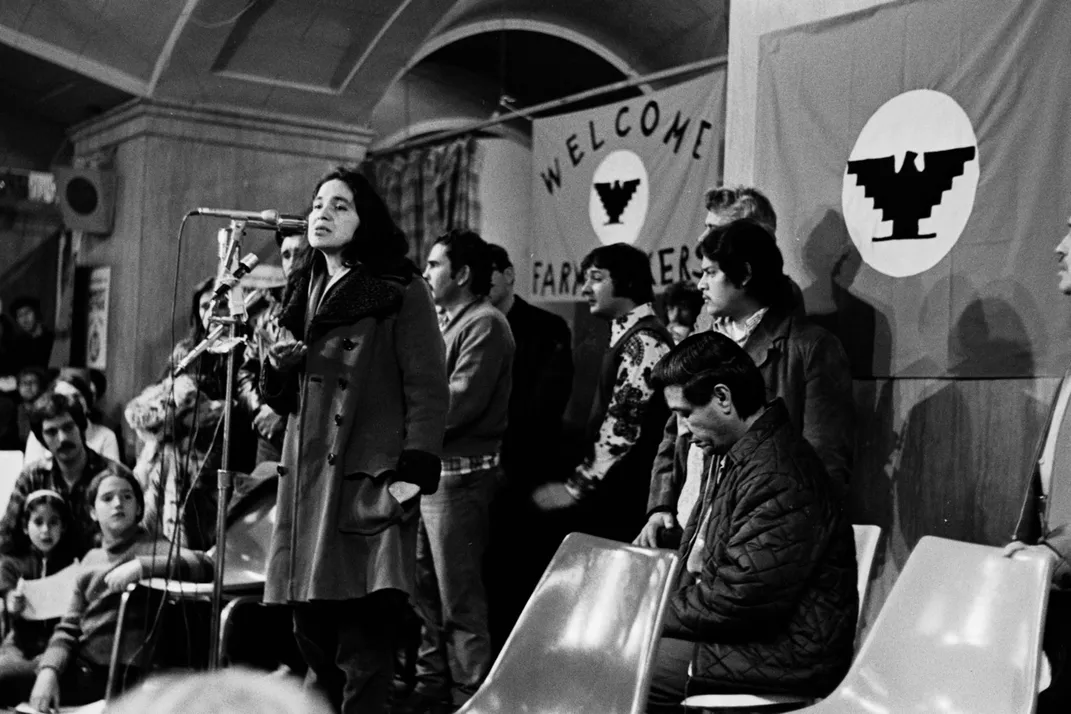 Dolores Huerta speaks in NYC