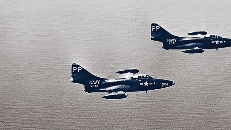 The Legend of 'The Blue Tail Fly,' the Hybrid Panther built with a unique  Combination of two Different F9Fs - The Aviation Geek Club