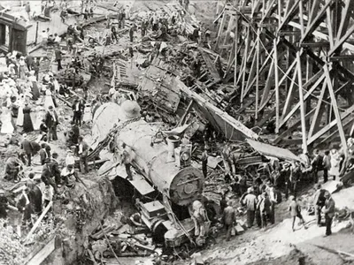The Hagenbeck-Wallace Circus suffered one of the worst train wrecks in history in 1918, with more than 100 people injured and 86 killed. 