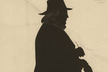Silhouette of Horace Greeley made by profile artist William H. Brown in 1872, the year Greeley died. Greeley changed journalism in America, considering himself to be a “Public Teacher” who exerted “a resistless influence over public opinion … creating a community of thought of feeling … giving the right direction to it.”