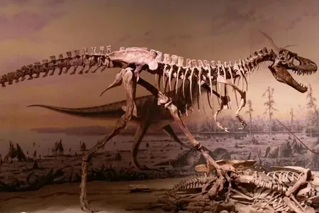 Juveniles from species of massive carnivorous dinosaurs, such as Tyrannosaurus rex, may have out-competed species that would have otherwise succeeded as medium-sized adults, according to new research.


