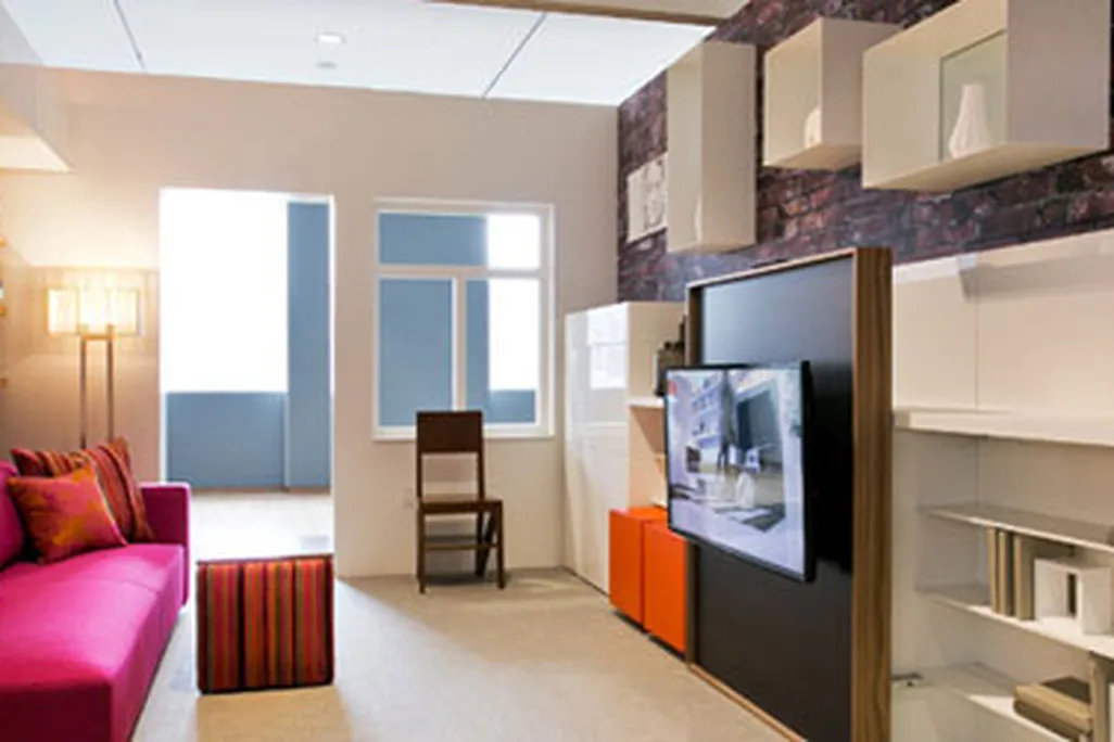 Micro-unit LaunchPad, Clei s.r.l/Resource Furniture; architecture by Amie Gross Architects