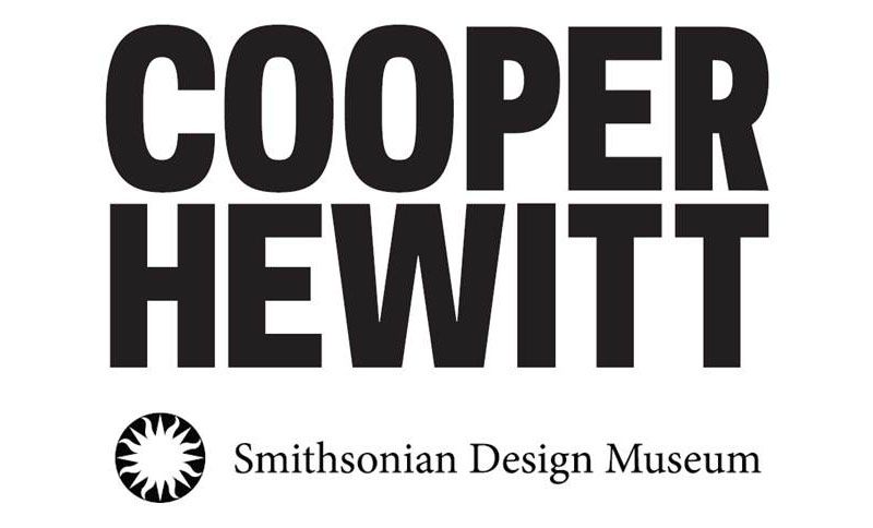 The new logo for the Cooper Hewitt, in its eponymous typeface.