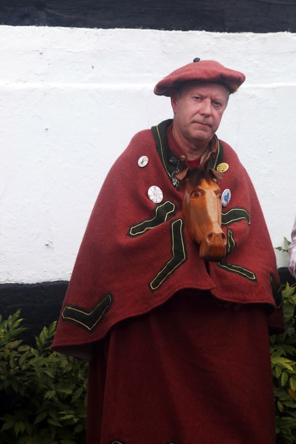 The The Abbots Bromley Horn Dance Hobby Horse Man thumbnail