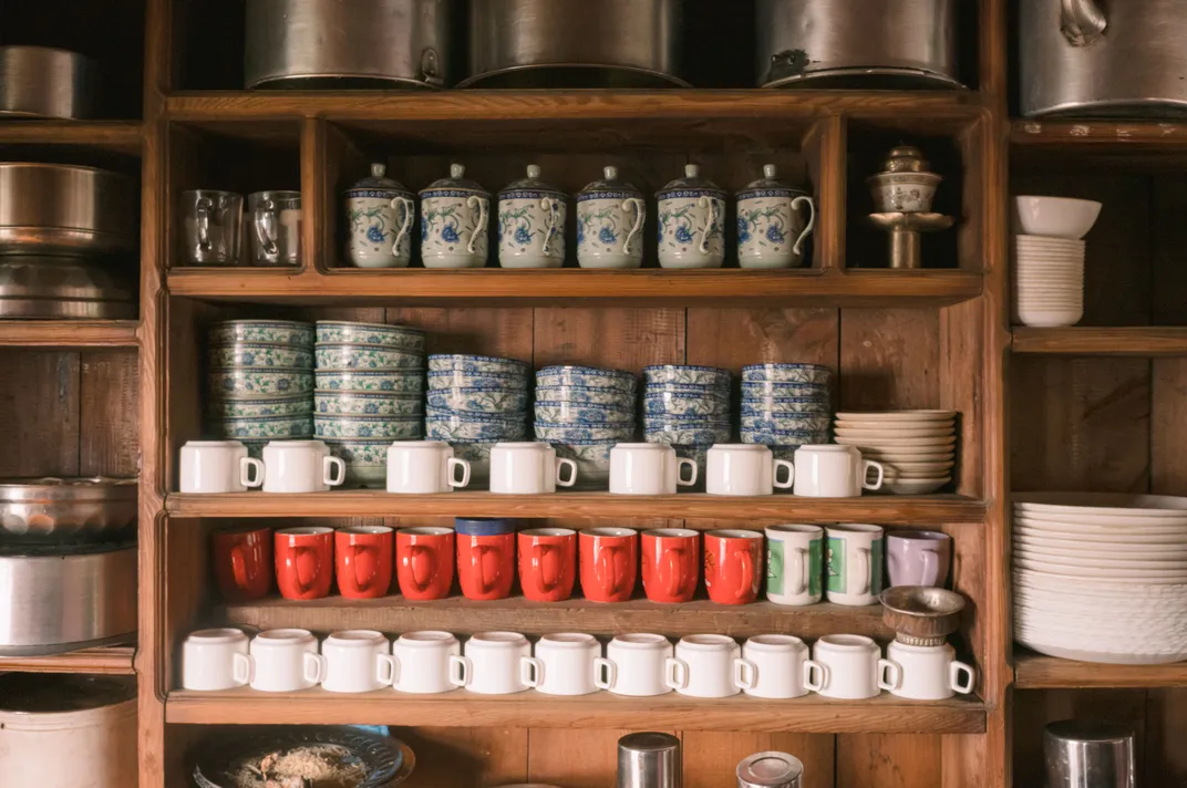 Shelves at Dreamland Lodge
