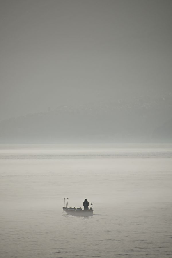 Foggy Morning in the Strait of Messina thumbnail