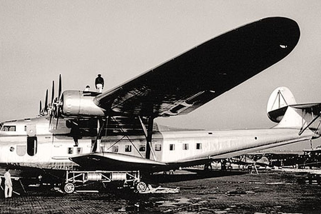 One of his early photos is of the 1937 M-156 flying boat, which Glenn Martin offered to Pan American World Airways. Instead, Aeroflot took one — the only one.