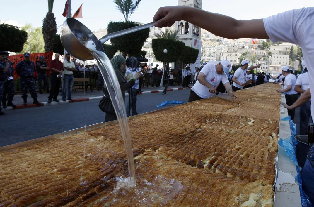 Guiness World Record knafeh