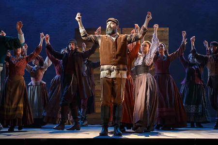 The new Broadway hit revival of Fiddler on the Roof deliberately breaks with tradition in its opening and closing scenes.