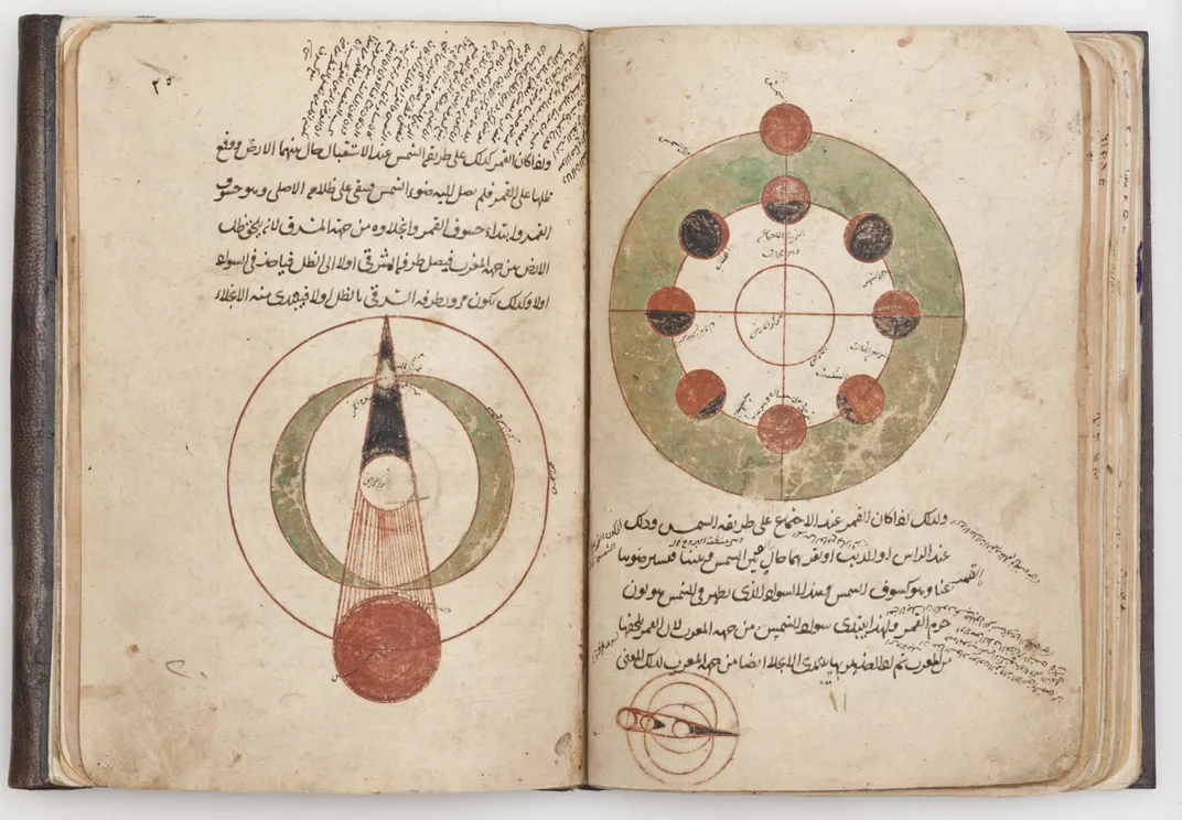 An illustrated astronomical treatise from the medieval era