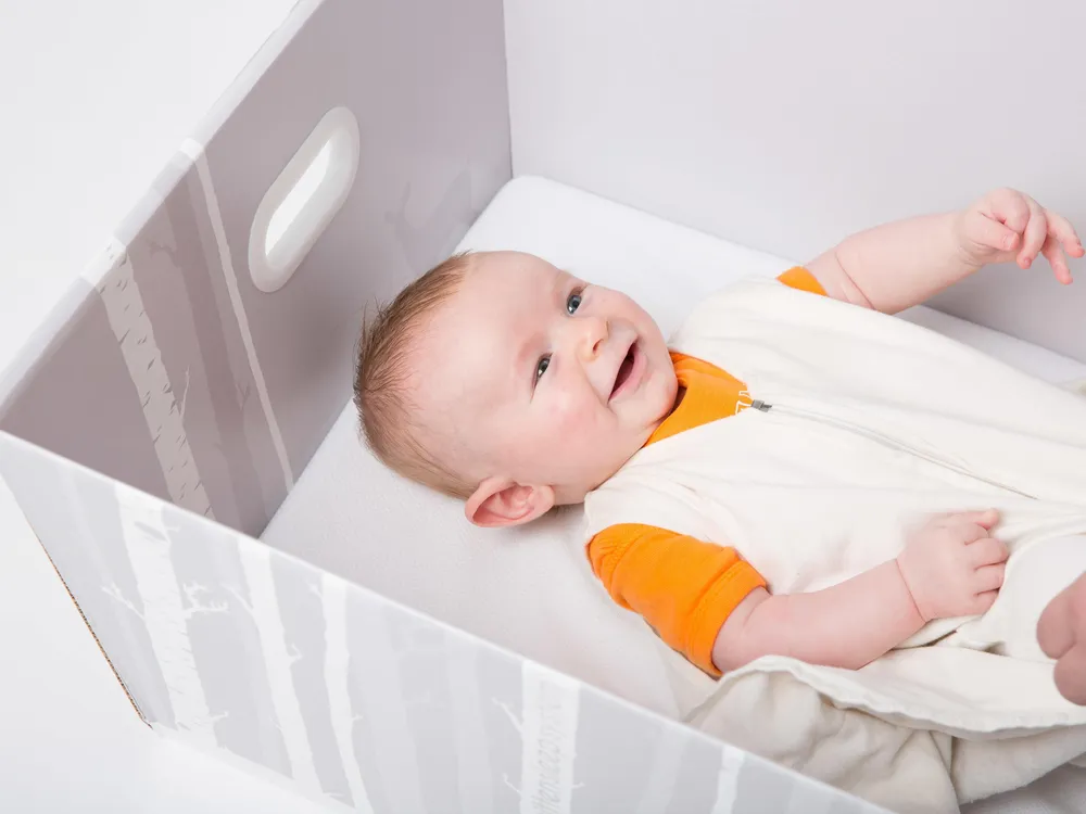 Collega Baleinwalvis wazig The Finnish Baby Box Is Becoming Popular Around the World | Innovation|  Smithsonian Magazine