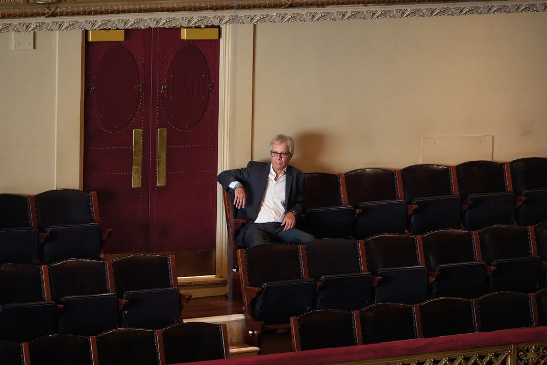 Ludwig takes a seat at Boston’s Symphony Hall.