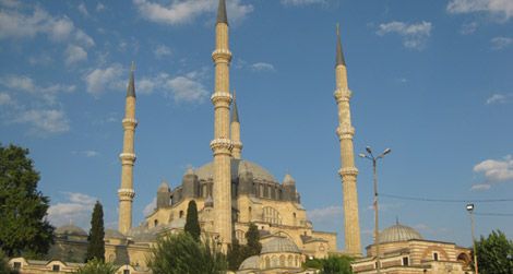 The great Selimiye Mosque of Edirne