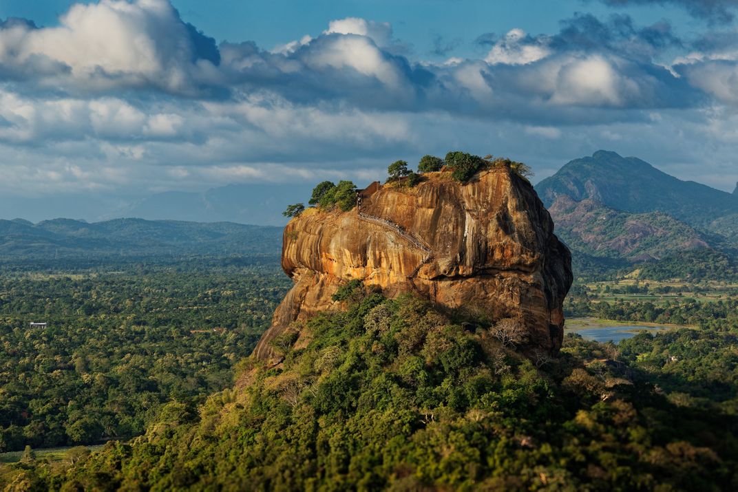 The World Heritage site of Sigirya, Sri Lanka