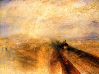 The hazy quality of works like Turner&#39;s&nbsp;Rain,&nbsp;Steam and&nbsp;Speed (1844) was influenced by air pollution, a new study says.