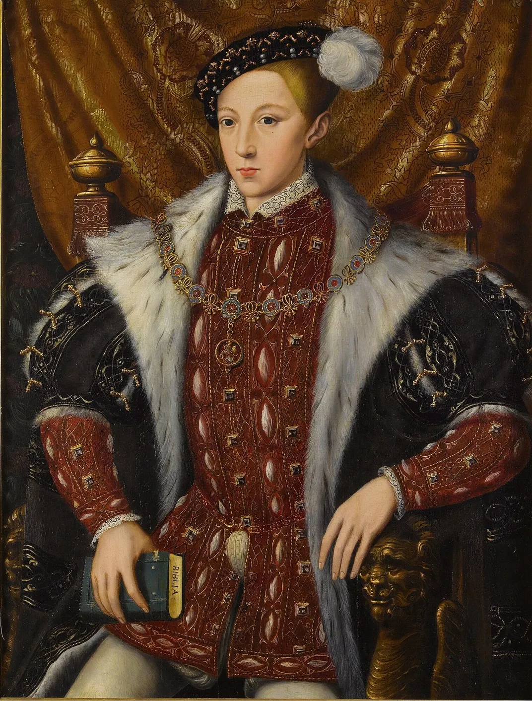 Portrait of Edward VI, circa 1550