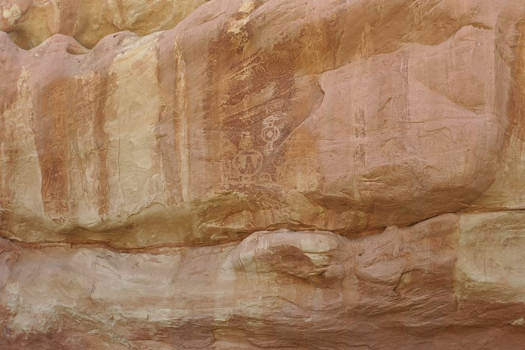 Rock art at Medicine Lodge Archaeological Site