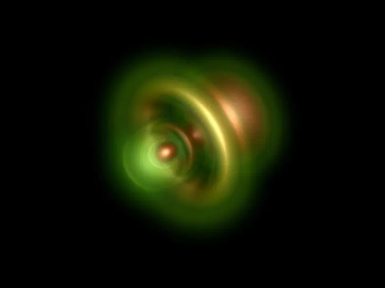 Helium atom