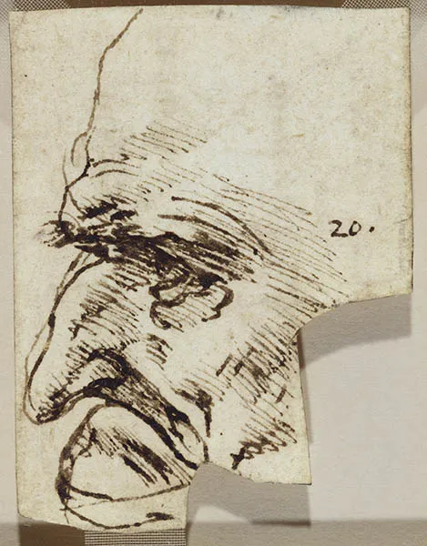 Sketch of a face