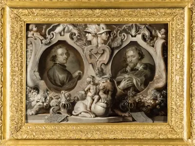 Missing for Four Decades, This Unusual Double Portrait of Rubens and van Dyck Has Finally Resurfaced image