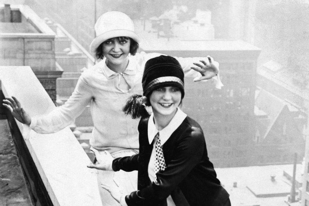 Carefree, reckless, flappers