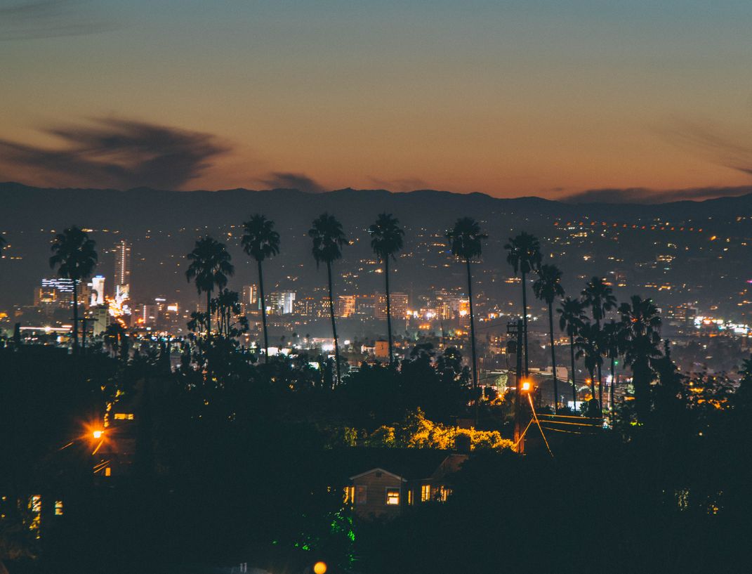 Dusk in the hills of Silverlake, Los Angeles, CA. | Smithsonian Photo ...
