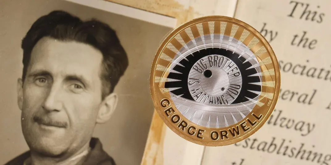 Orwell and his coin