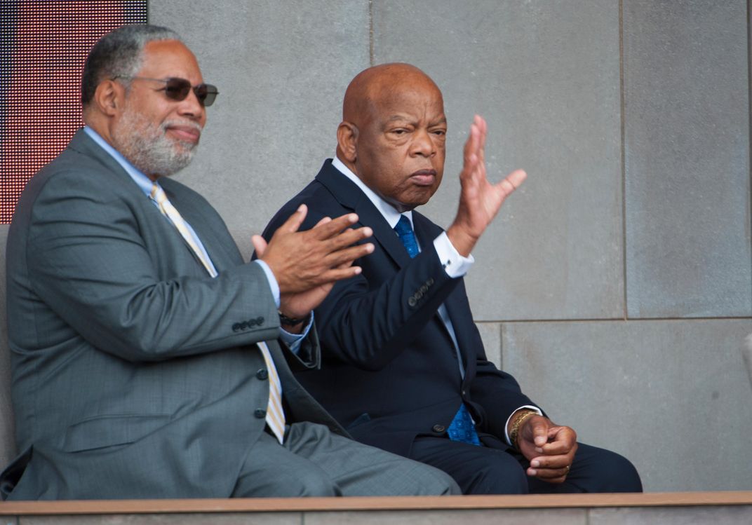 Lonnie Bunch and John Lewis