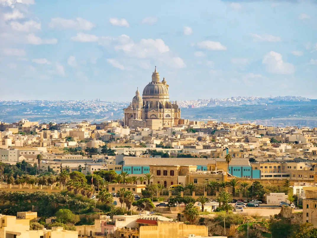 Cathedral in Gozo, Malta