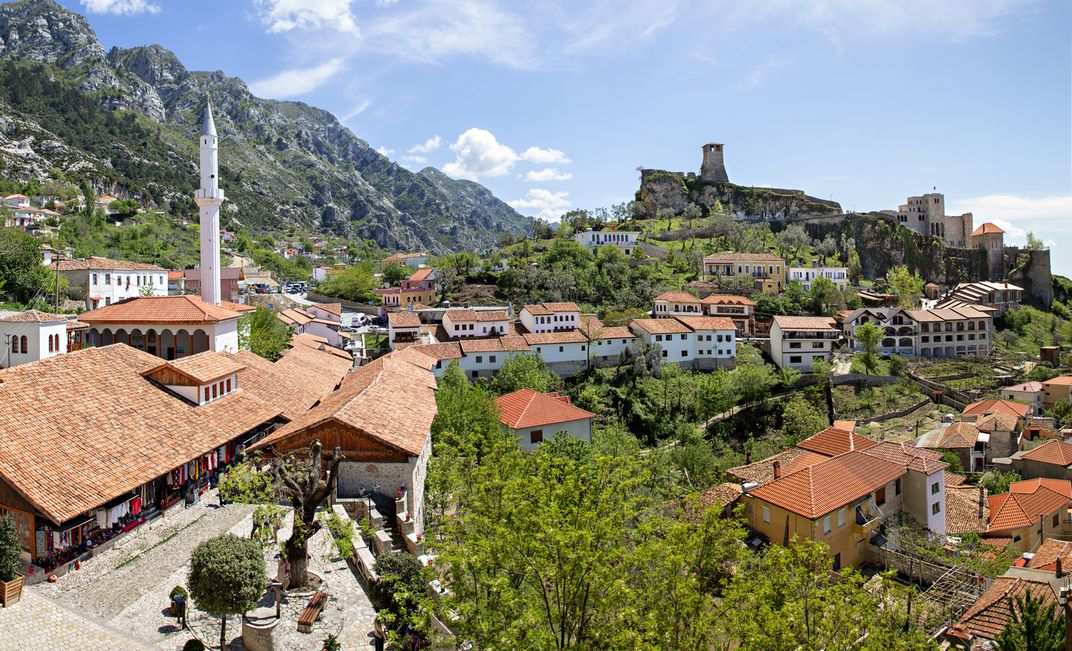 The Old Town of Kruja, Albania