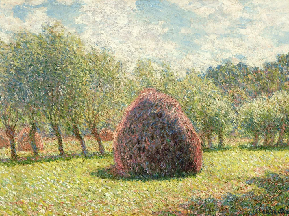 Meules à Giverny, Claude Monet, 1983