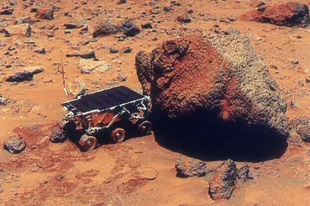 Once Pathfinder bounced to a stop, the cushioned covering deflated and Sojourner rolled out to explore the other-worldly surface like no mission before it.