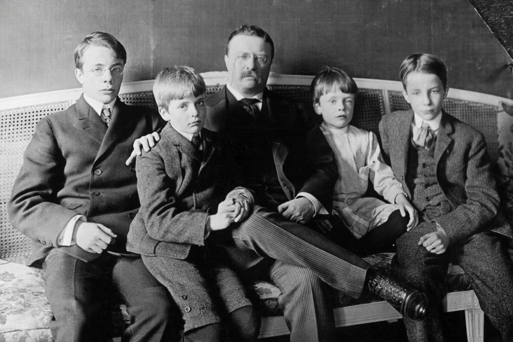 Theodore Roosevelt and sons