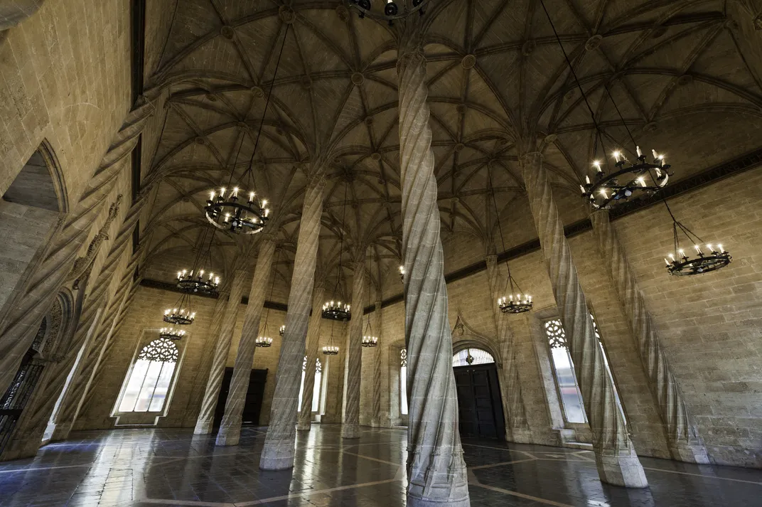 La Lonja de la Seda, or Silk Exchange, Valencia