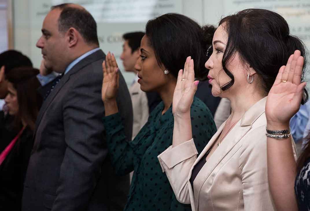 Naturalization Ceremony, NMAH