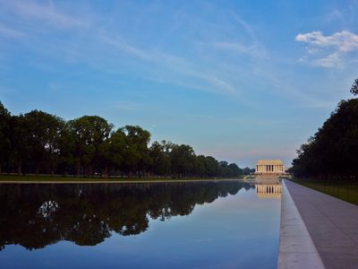 The Lincoln Memorial and Reflecting Pool