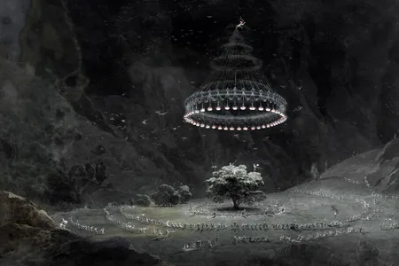 The Walnut of Benevento (Sabbath of Witches), 1822-1826, by Giuseppe Pietro Bagetti