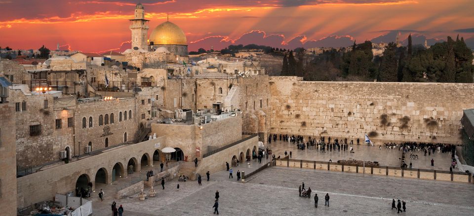  View of the Western Wall and Temple Mount, Jerusalem 