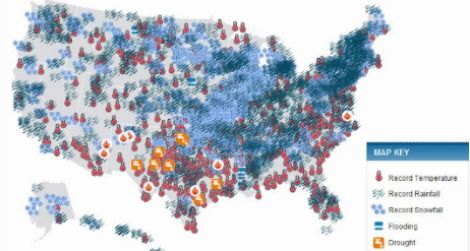 Visualizing a Year of Extreme Weather