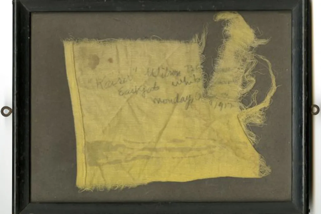 Fragment from a flag