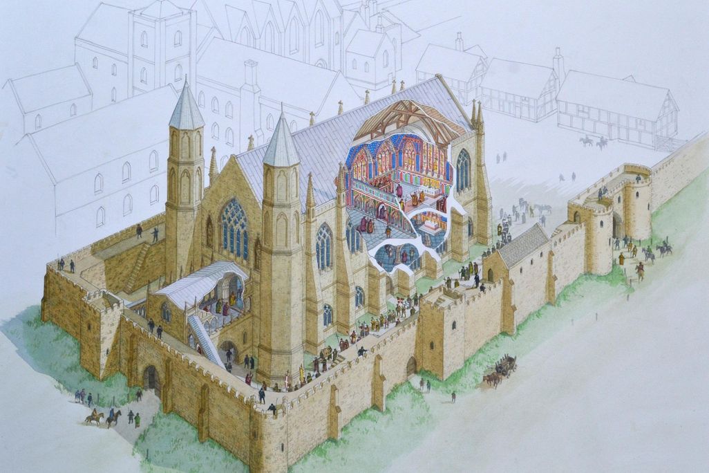 Reconstruction of Bishop Bek's chapel