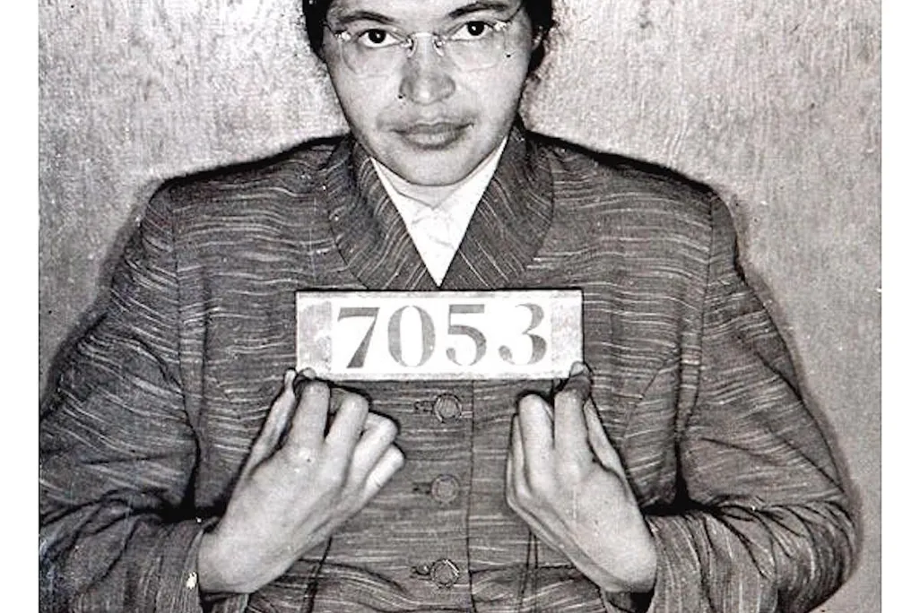 Rosa Parks Booking Photo
