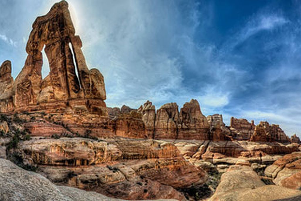 The Druid Arch in Canyonlands National Park