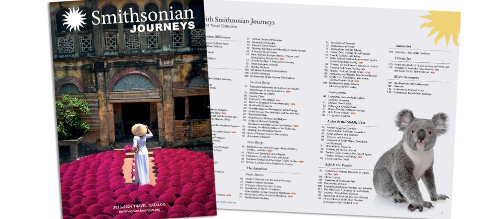 Where do you want to go? Download our new catalog and find inspiration for your next Journey!
