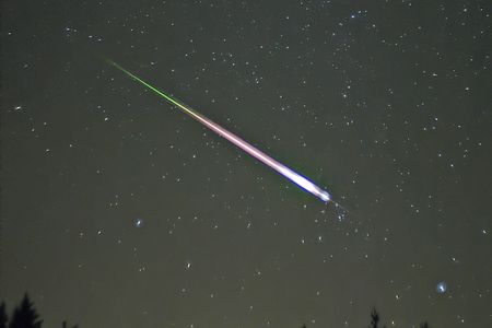 A Leonid meteor in 2009