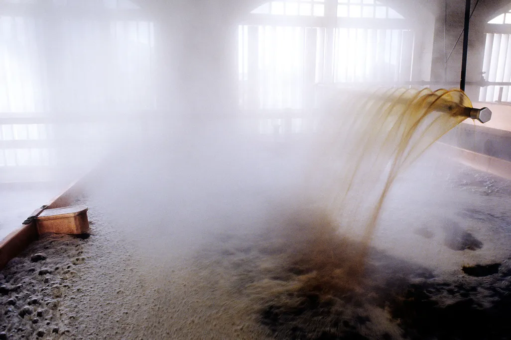 Inside a Brewery