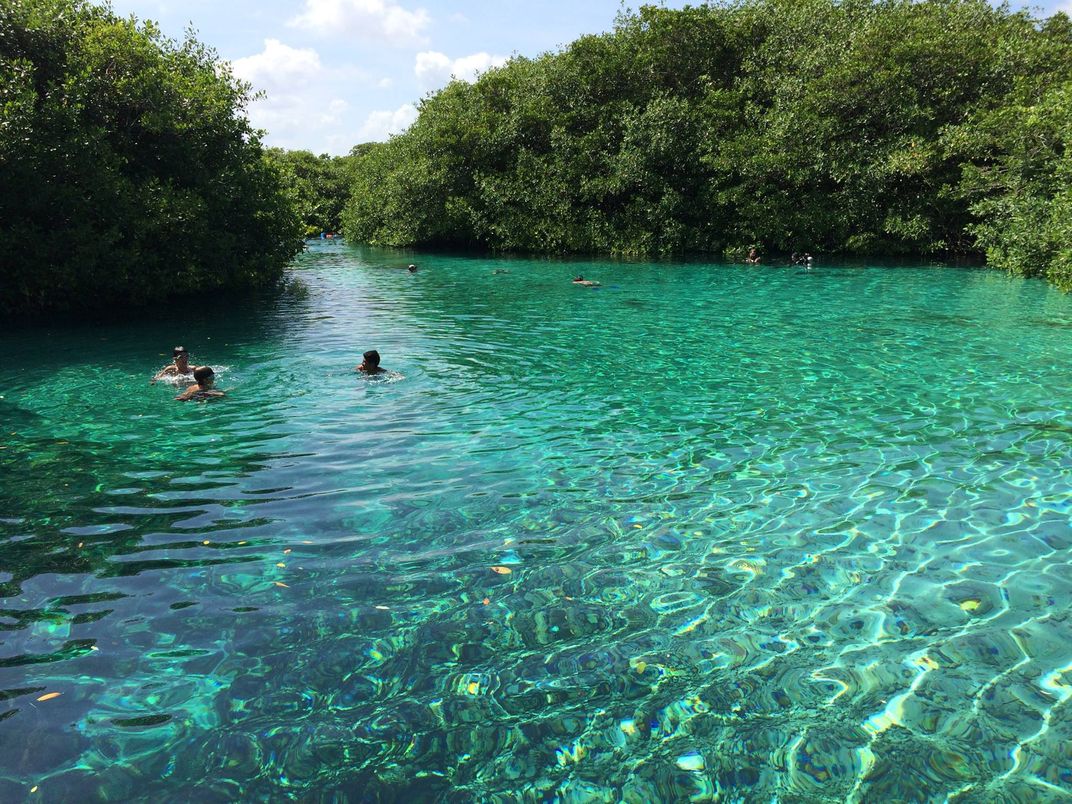 Turquoise water paradise on the Riviera Maya. | Smithsonian Photo ...