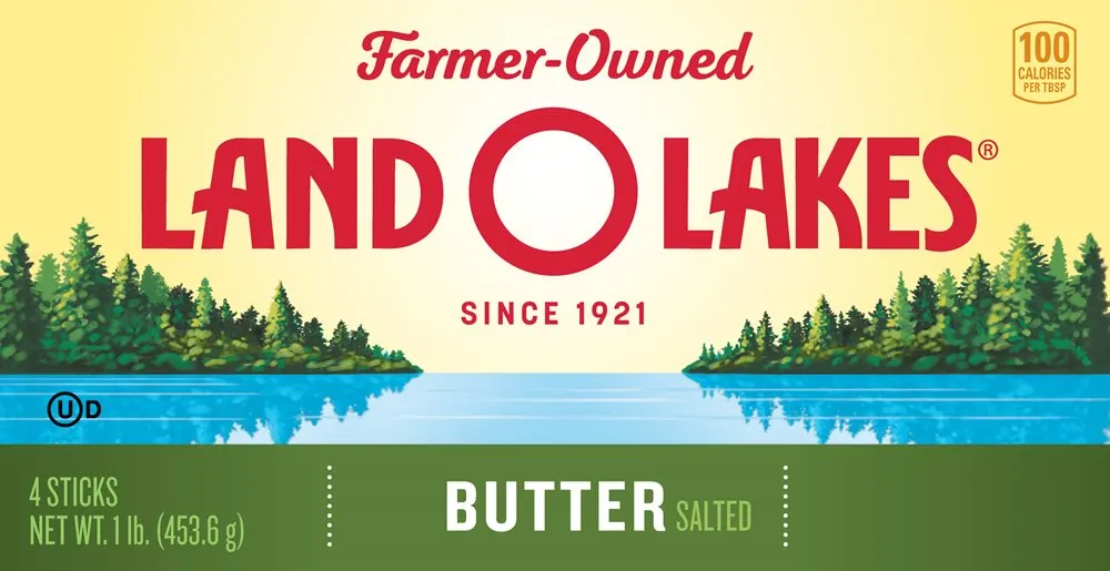 New Land O' Lakes packaging