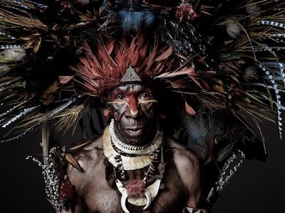 Joseph Kayan, a Goroka Show participant from Chimbu Province