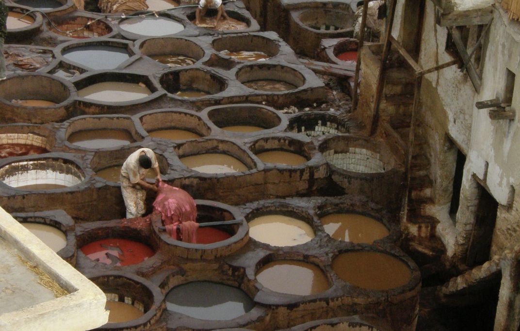 The tanners of Fez Credit: S. Erdman